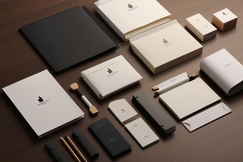 笔记本电脑办公用品VI样机效果图 提升品牌视觉与日用百货营销的利器